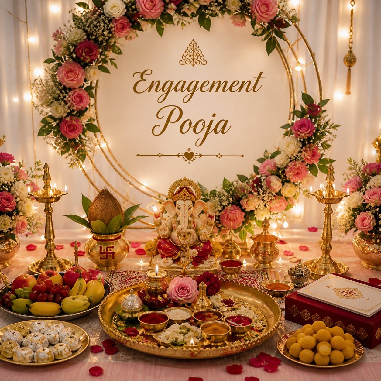 Engagement Puja